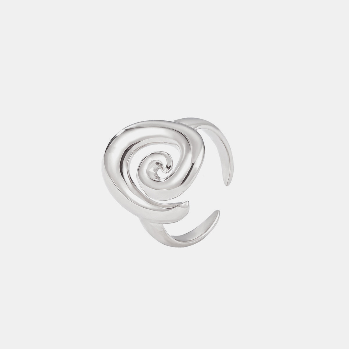 Titanium Steel Spiral Shape Ring - House of Binx