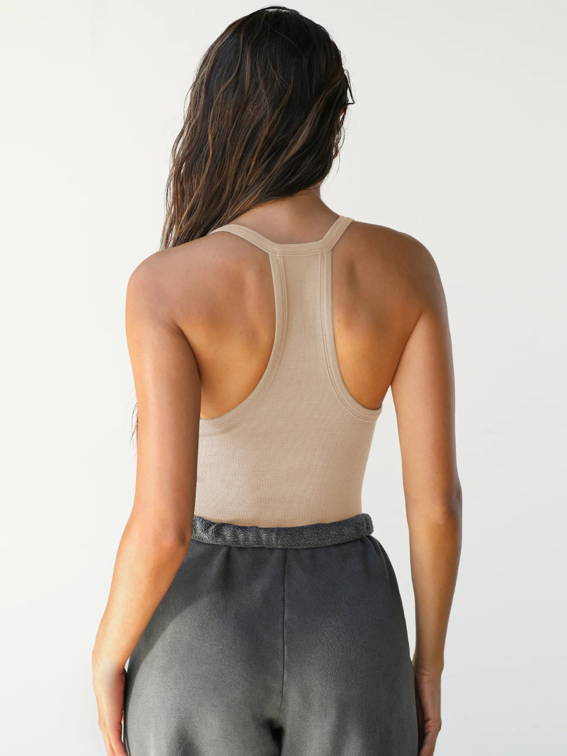 Scoop Neck Wide Strap Tank - House of Binx