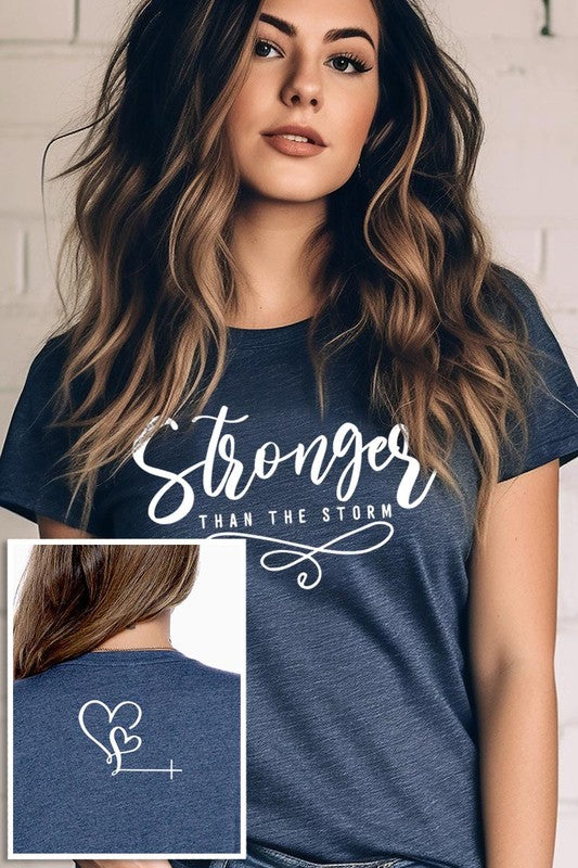 Storm Faith Front Back Graphic T Shirts - House of Binx