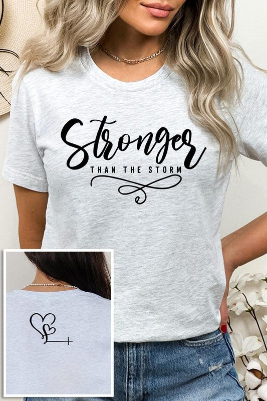 Storm Faith Front Back Graphic T Shirts - House of Binx