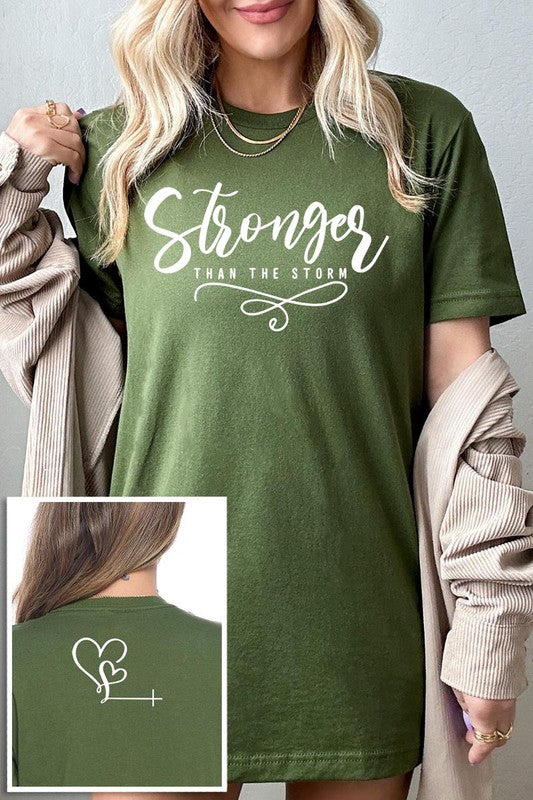 Storm Faith Front Back Graphic T Shirts - House of Binx