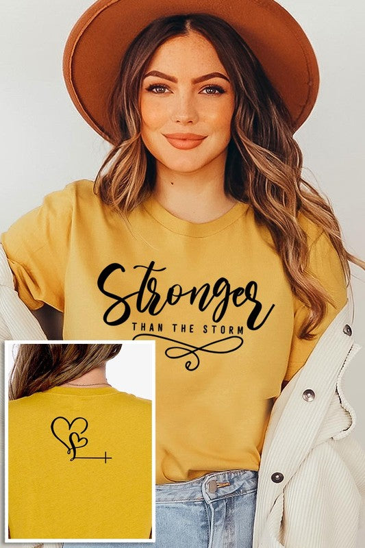 Storm Faith Front Back Graphic T Shirts - House of Binx