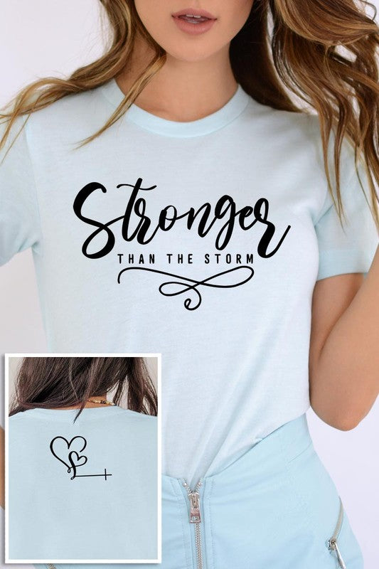 Storm Faith Front Back Graphic T Shirts - House of Binx