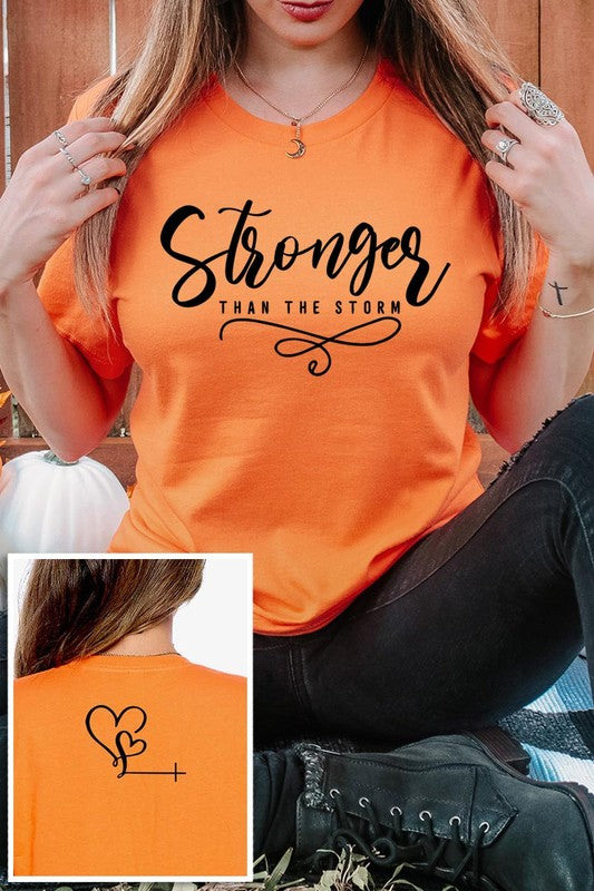 Storm Faith Front Back Graphic T Shirts - House of Binx