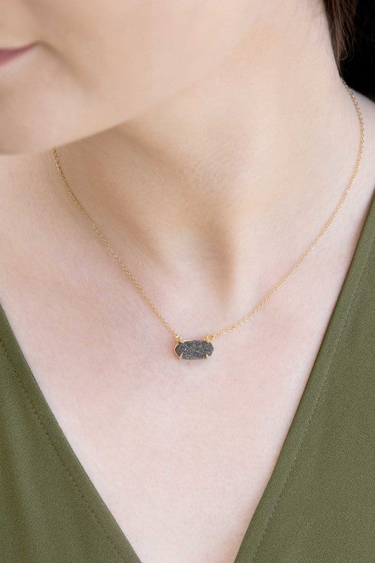 Marquise Druzy Necklace - House of Binx