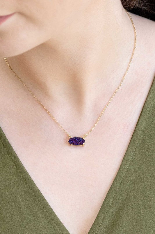 Marquise Druzy Necklace - House of Binx