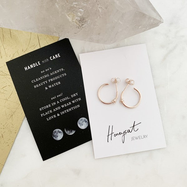 Knotted Hoops - House of Binx