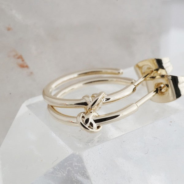 Knotted Hoops - House of Binx