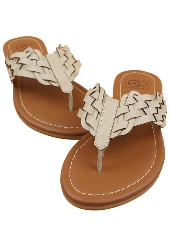 Woven Thong Sandal - House of Binx