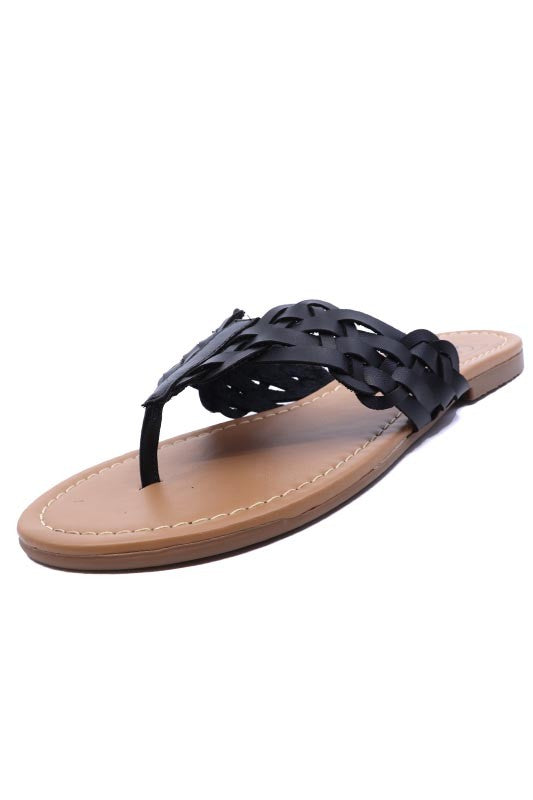 Woven Thong Sandal - House of Binx