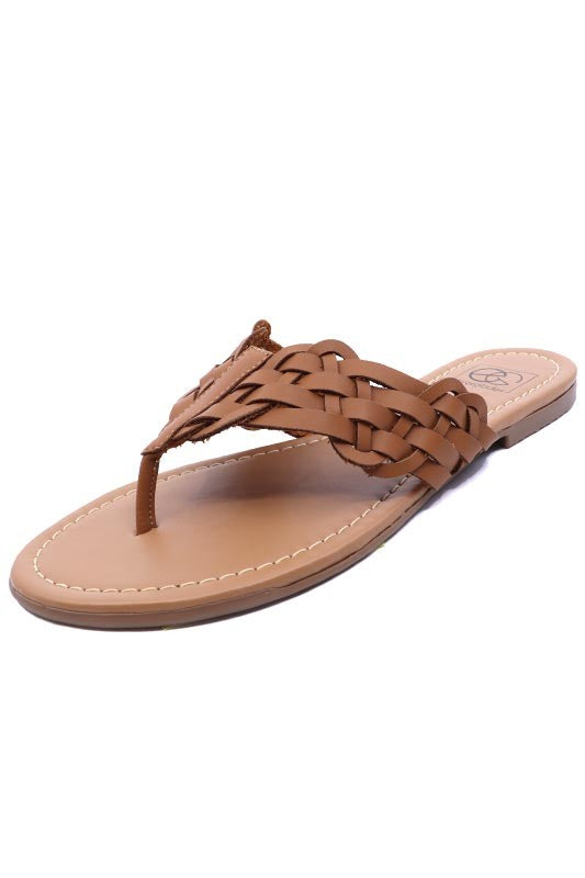 Woven Thong Sandal - House of Binx