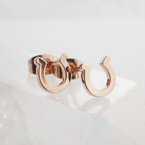 Mini Horseshoe Studs - House of Binx