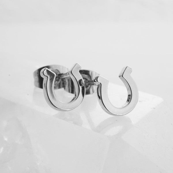 Mini Horseshoe Studs - House of Binx