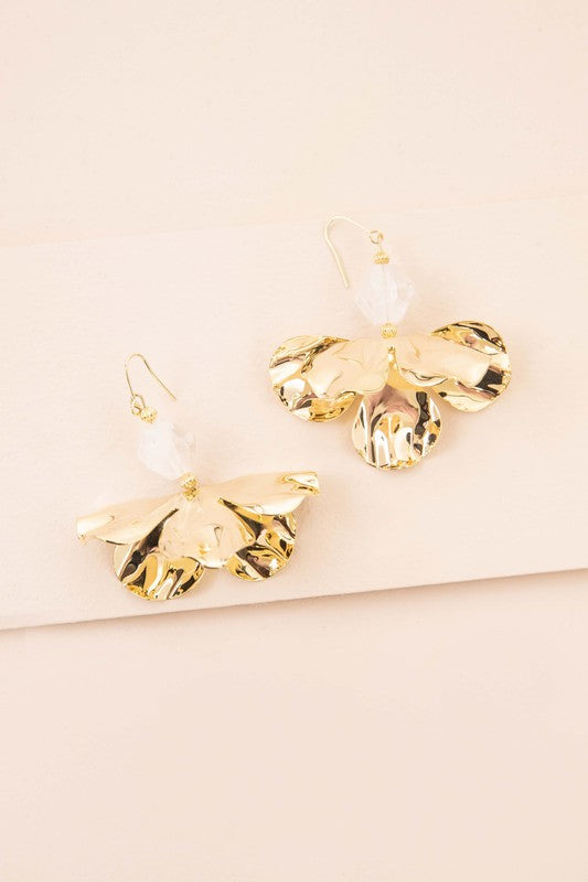 Snowdrop Hook Earrings - House of Binx