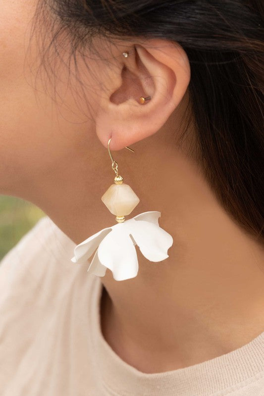 Snowdrop Hook Earrings - House of Binx