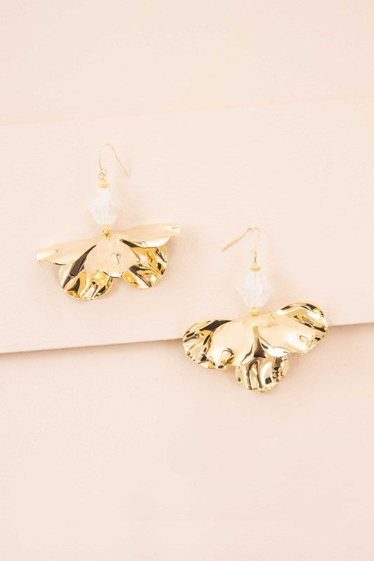 Snowdrop Hook Earrings - House of Binx