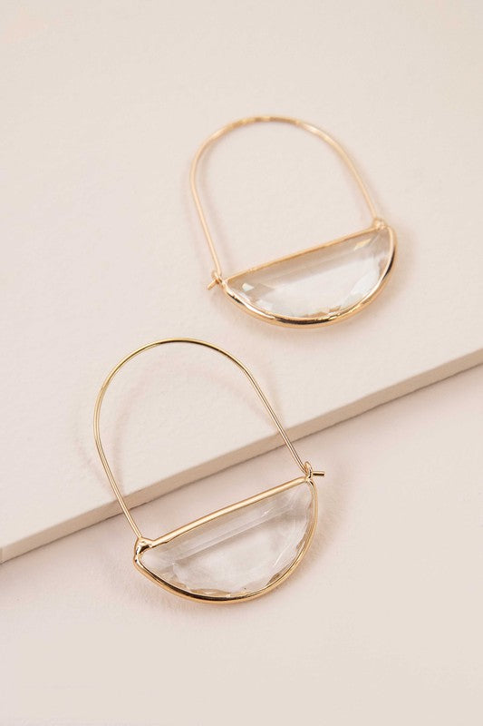 Glacier Hoop Earrings - House of Binx