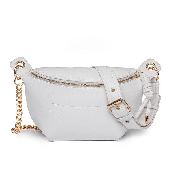 Luxe Convertible Sling Belt Bum Bag - House of Binx