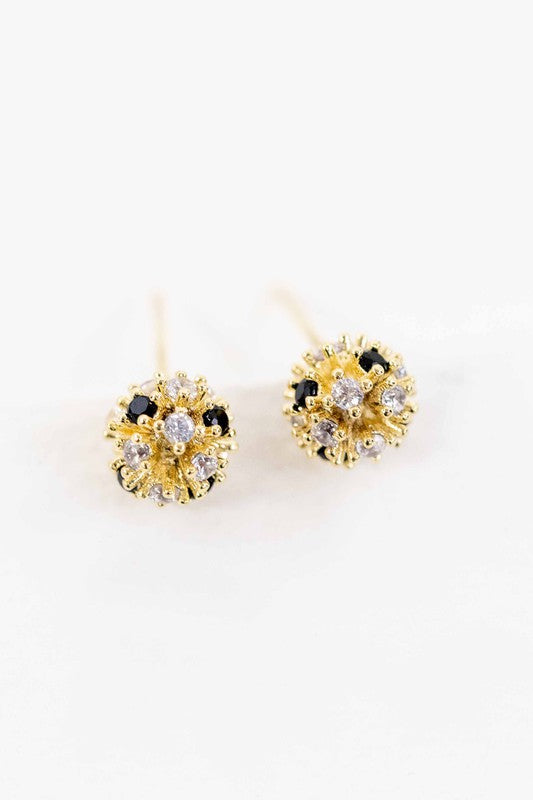 Stone Bunch Stud Earrings - House of Binx