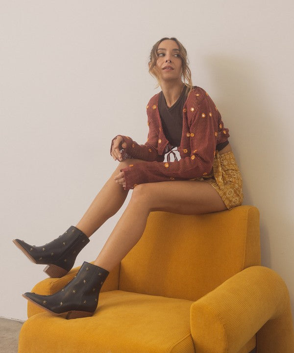 OASIS SOCIETY Ivanna - Star Studded Western Boots - House of Binx
