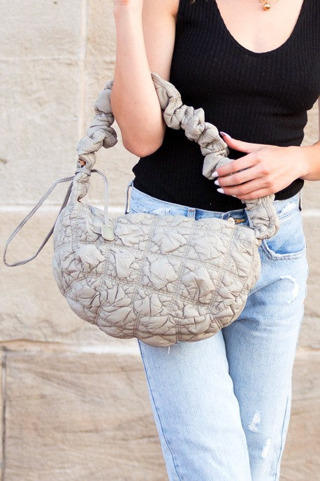 Indy Convertible Quilted Puffer Crossbody - House of Binx