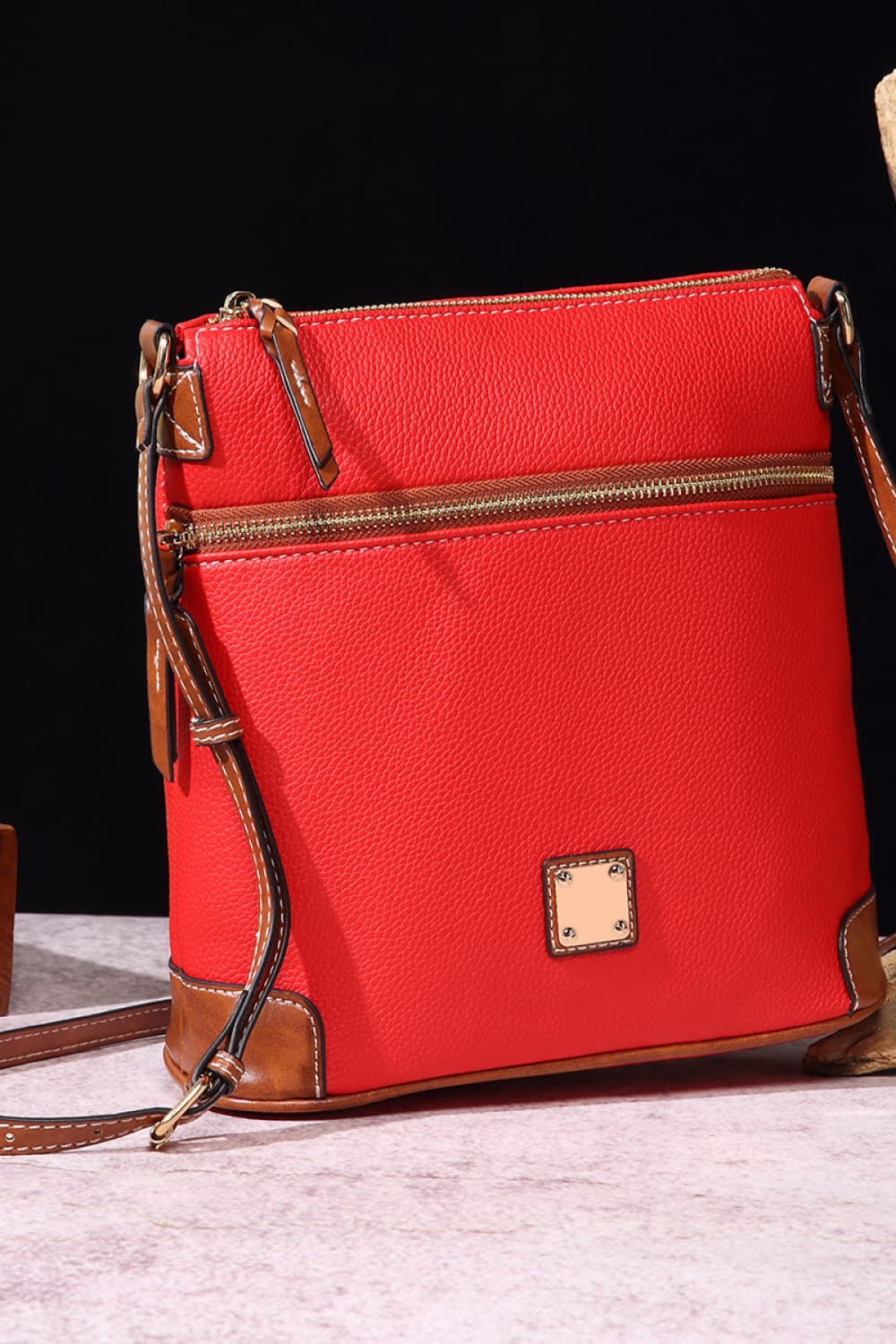 PU Leather Crossbody Bag - House of Binx