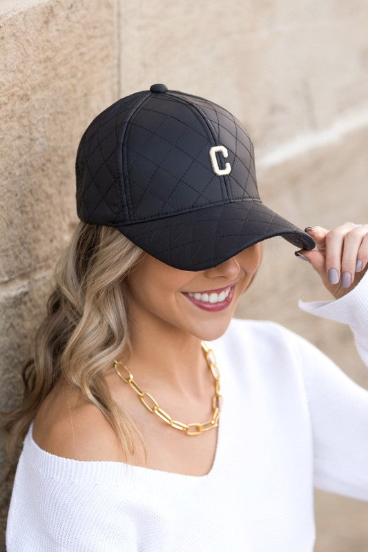Quilted Puffer Ball Cap - House of Binx