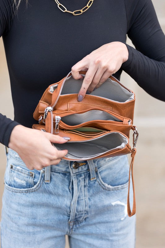 Liv Convertible Compact Crossbody - House of Binx