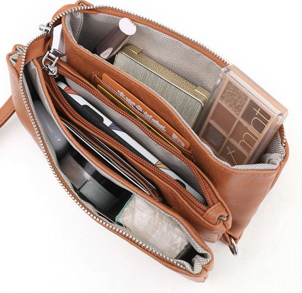 Liv Convertible Compact Crossbody - House of Binx