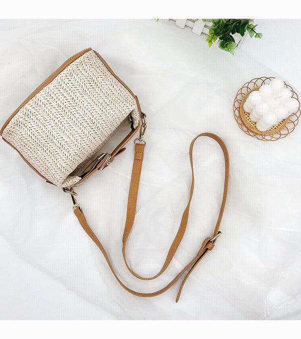 Imani Crochet Top Handle Crossbody - House of Binx
