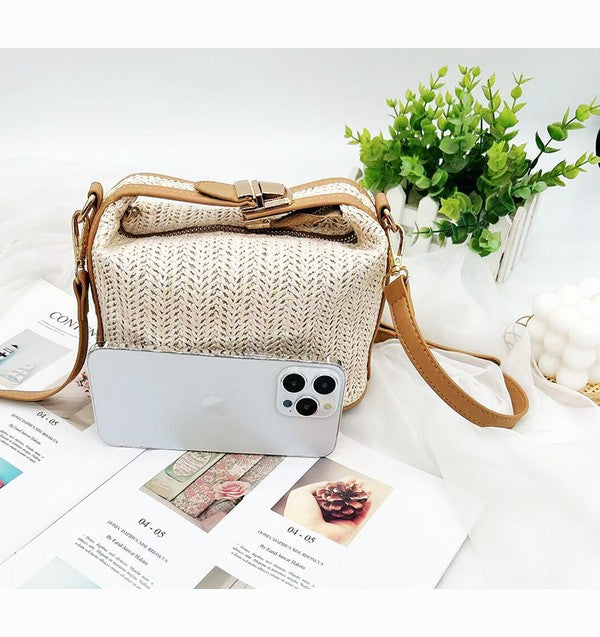 Imani Crochet Top Handle Crossbody - House of Binx