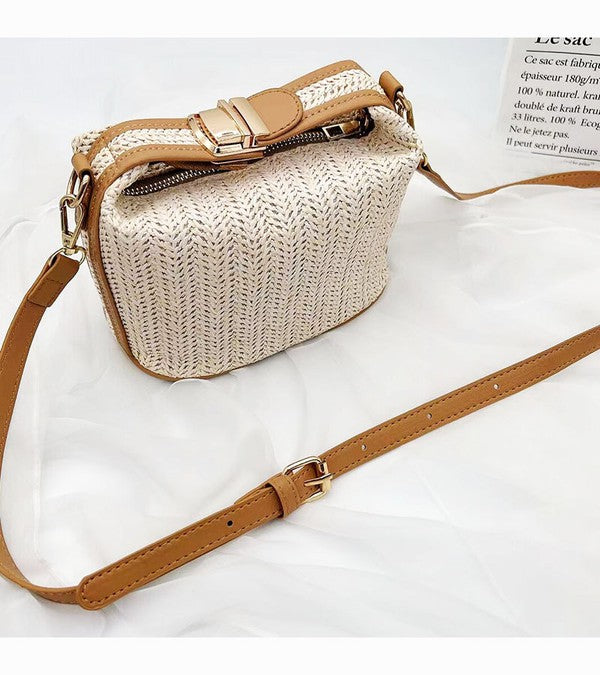 Imani Crochet Top Handle Crossbody - House of Binx