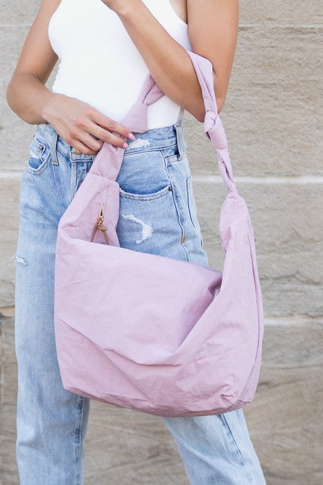 Piper Oversized Nylon Carryall Messenger - House of Binx