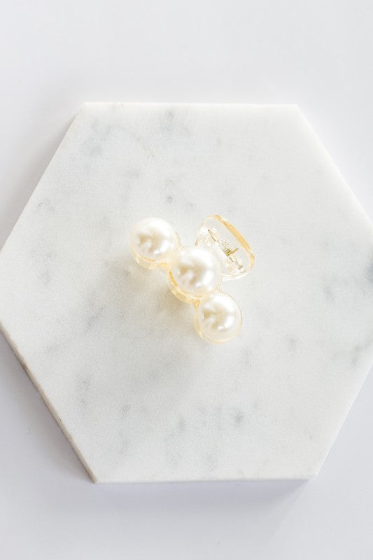 Pearl Hair Claw Clip Set - 2PK - House of Binx