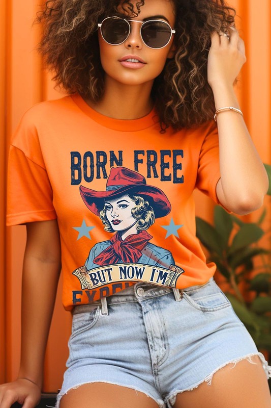 Born Free But Now I'm Expensive Graphic T Shirts - House of Binx