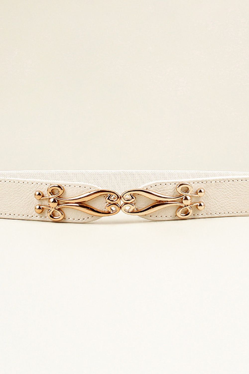 Alloy Buckle Elastic Belt - House of Binx
