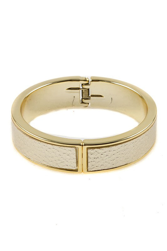 Leather Bangle Bracelet - House of Binx