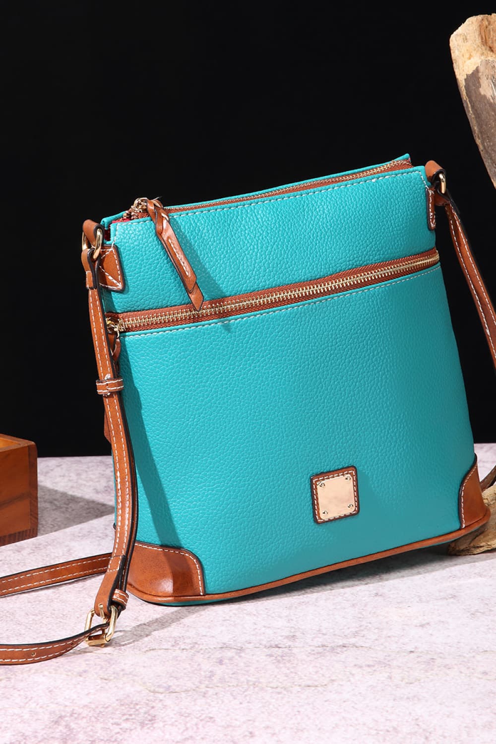 PU Leather Crossbody Bag - House of Binx