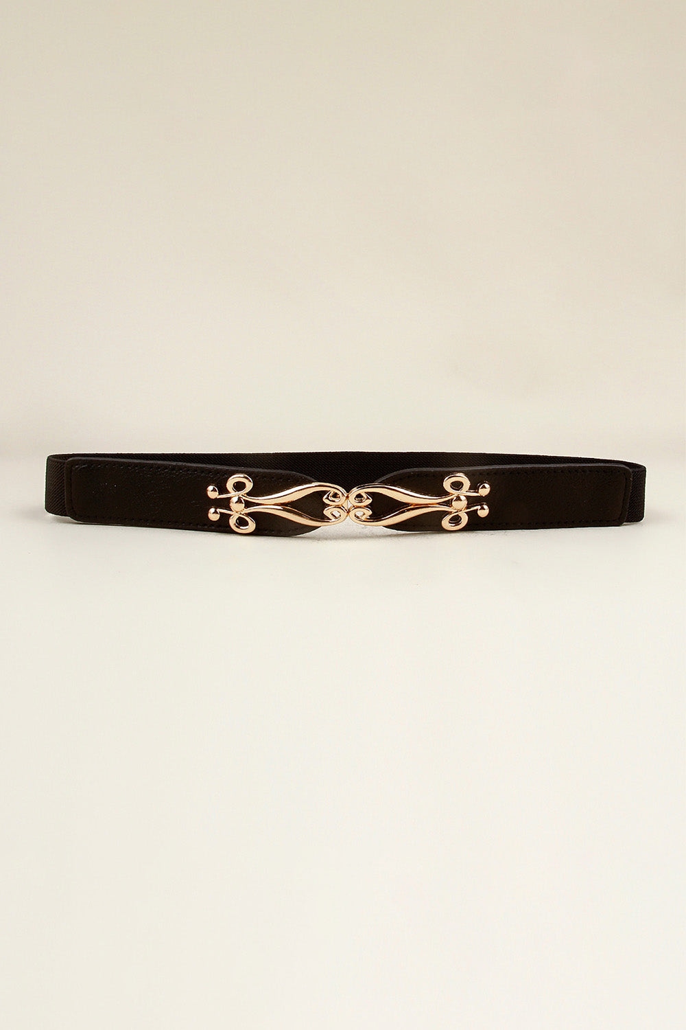 Alloy Buckle Elastic Belt - House of Binx