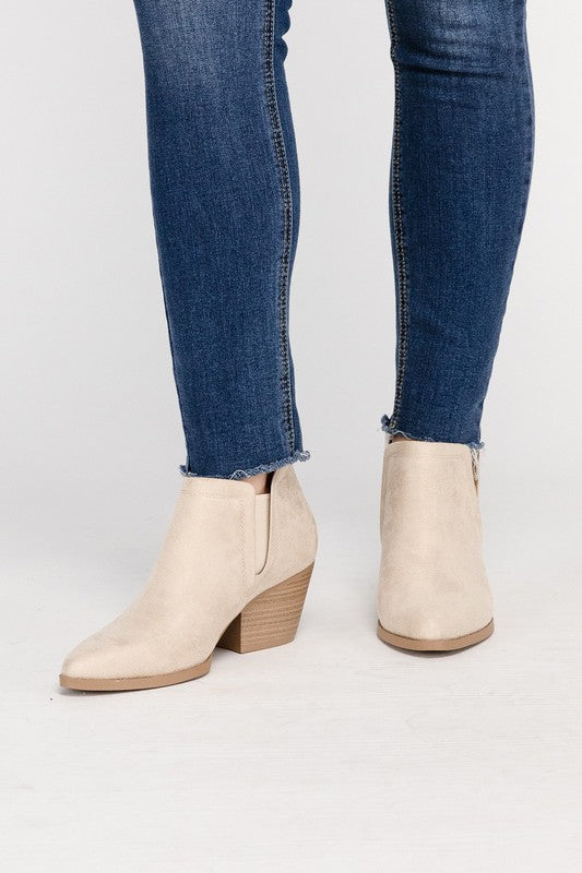 GWEN Suede Ankle Boots - House of Binx