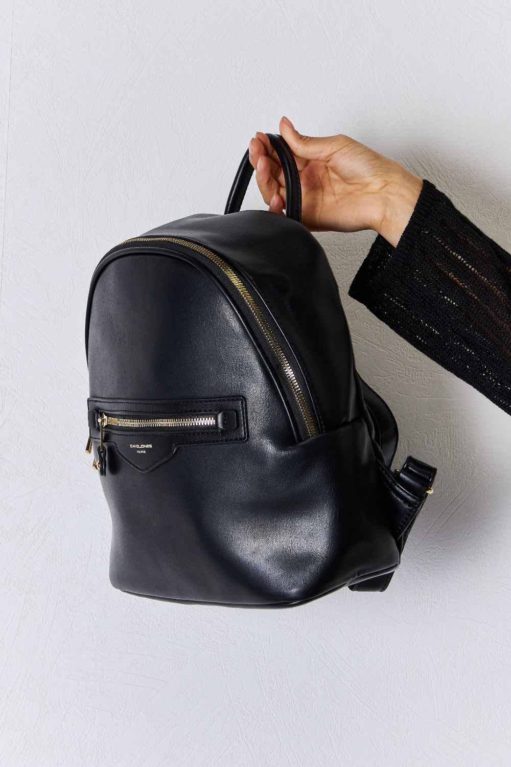 David Jones PU Leather Backpack - House of Binx