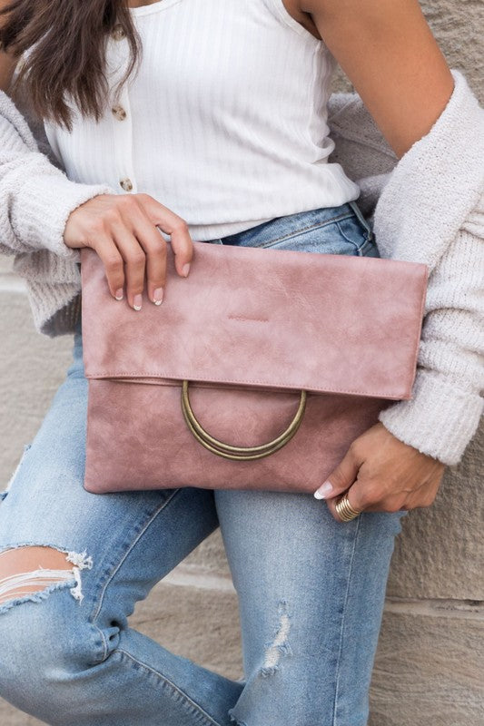 Fold-over O-ring Clutch - House of Binx