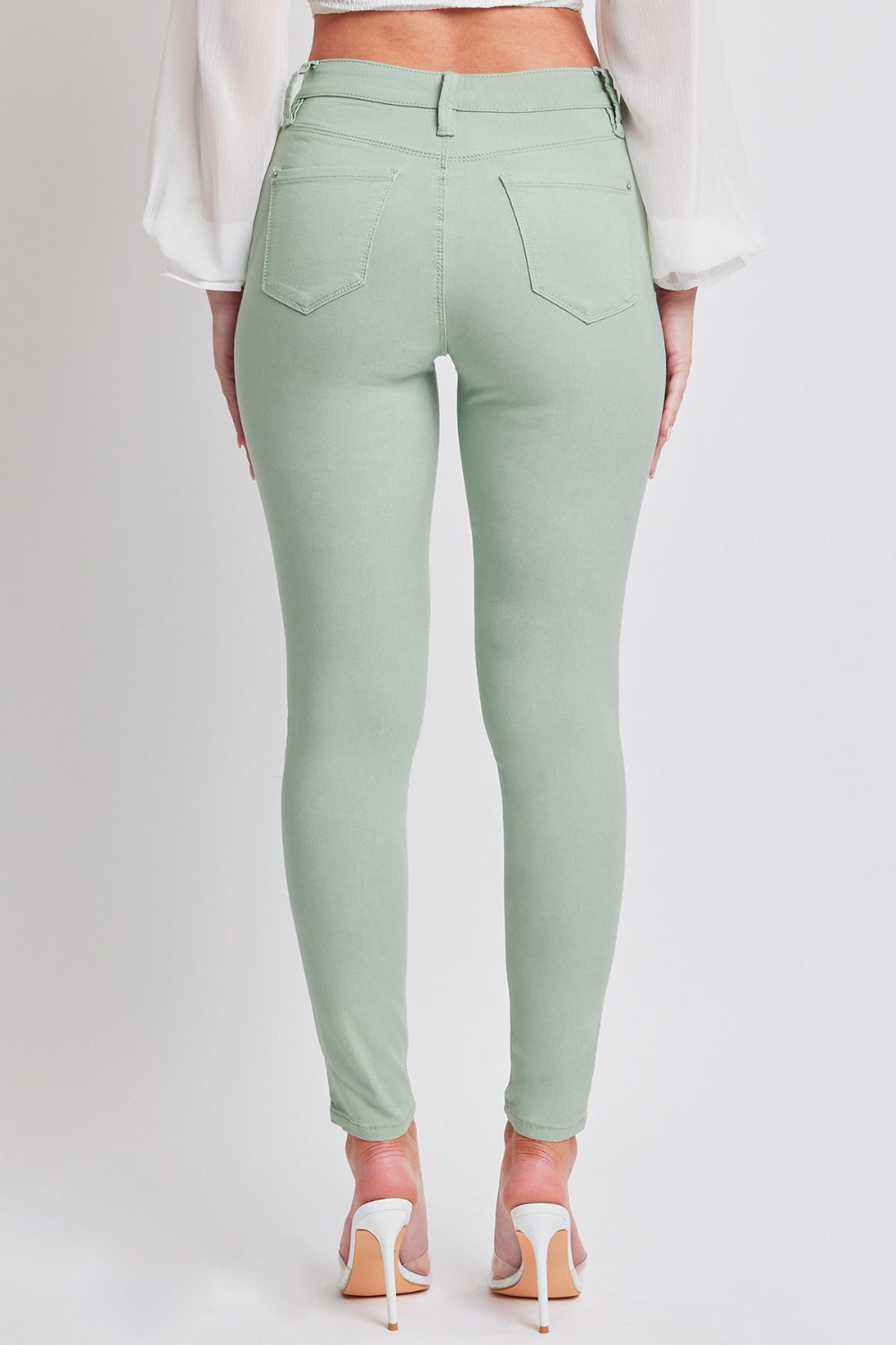 YMI Jeanswear Hyperstretch Mid-Rise Skinny Jeans - House of Binx