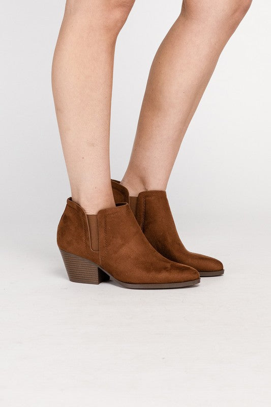 GWEN Suede Ankle Boots - House of Binx
