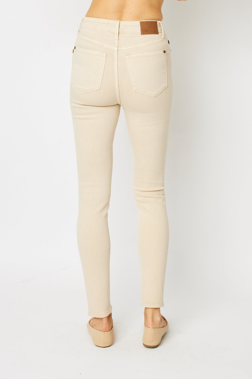 Judy Blue Full Size Garment Dyed Tummy Control Skinny Jeans - House of Binx