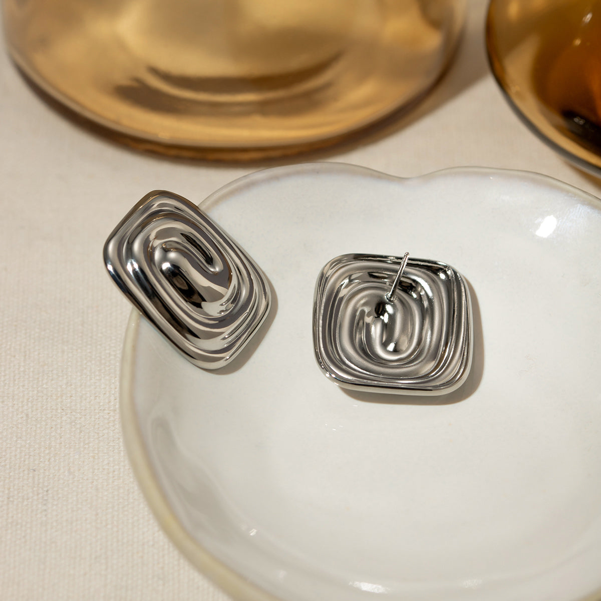 Stainless Steel Stud Earrings - House of Binx