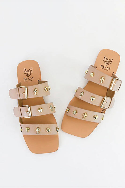 D-LANA-02-STUDED, FLAT, SANDALS - House of Binx