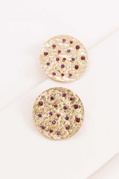 Wishing Well Plate Earrings - House of Binx