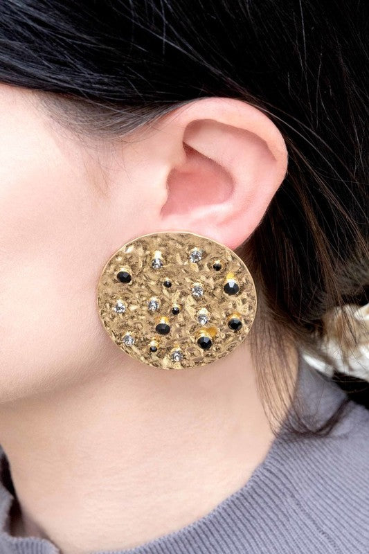 Wishing Well Plate Earrings - House of Binx