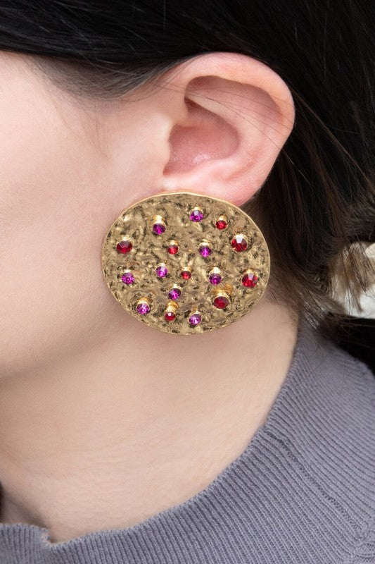 Wishing Well Plate Earrings - House of Binx